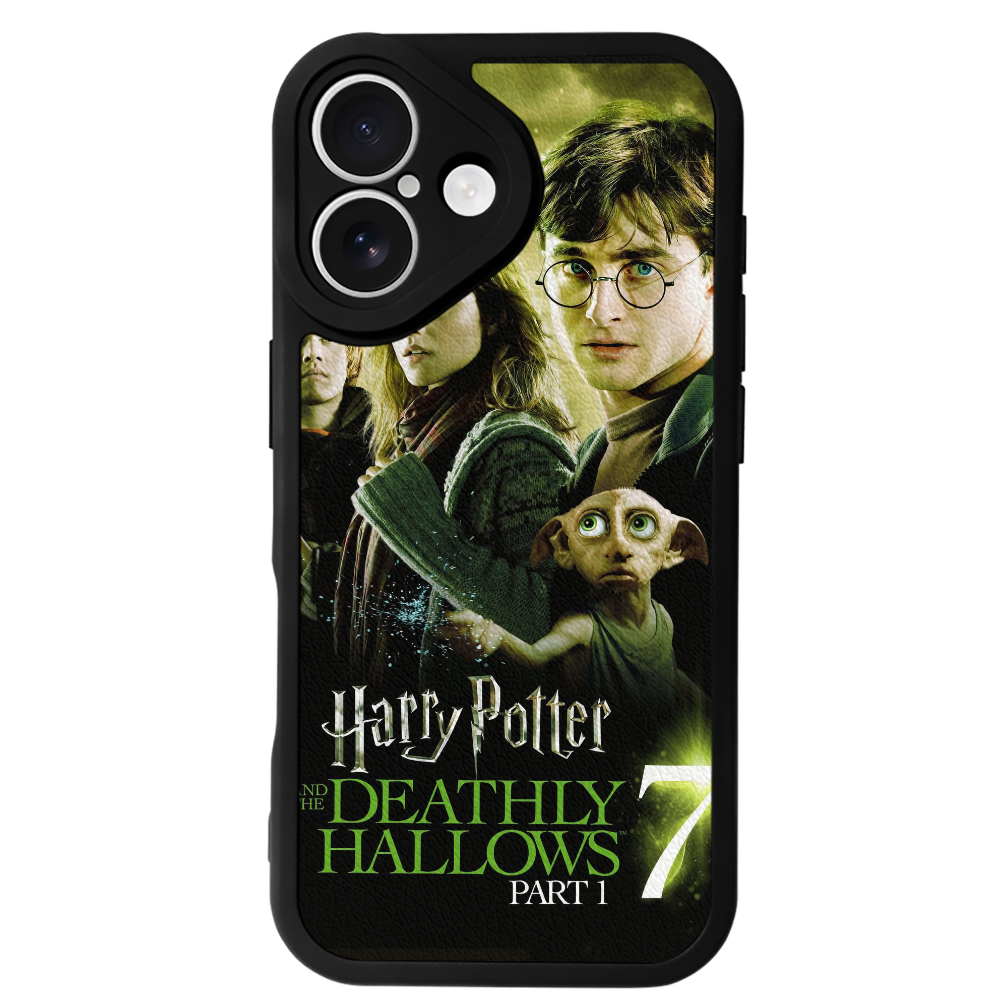（画像用） Harry Potter ハリー・ポッターシリーズ 【iPhone 16シリーズ対応】シリコンスマホケース（レザー調） 材質：シリコン
